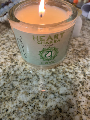 Heart Chakra Candle