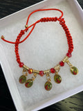 Our Lady of Guadalupe gold color charm Bracelet