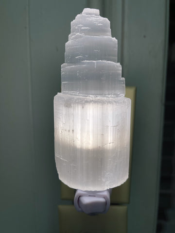Electric Selenite Night Lamp